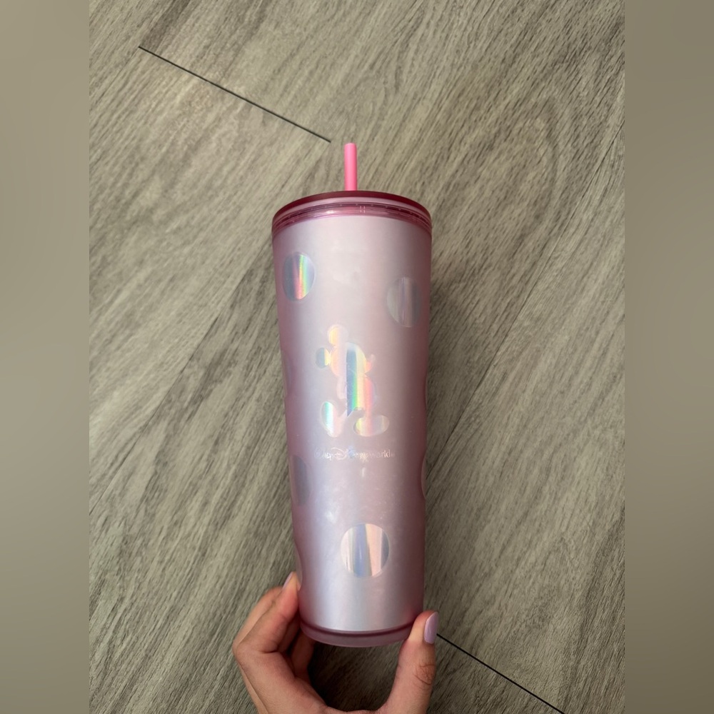 Disneyworld Piglet Pink Starbucks® Tumbler with Straw - Picture 2 of 6
